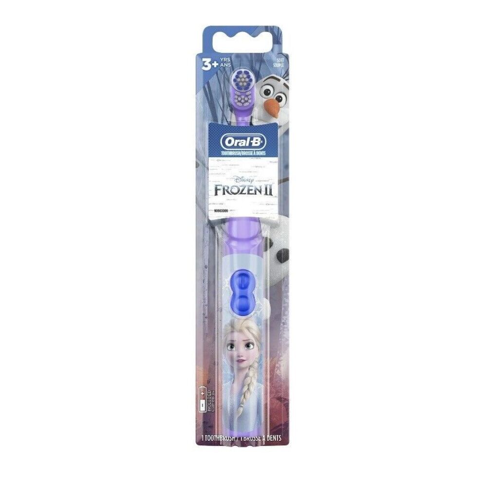 Oral-B Kids Elsa & Anna Electric Battery Toothbrush Set Disney's Frozen II Lot 2